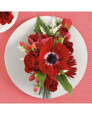 Red Corsage