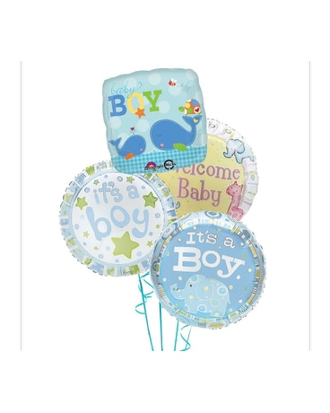 congratulations baby boy balloons