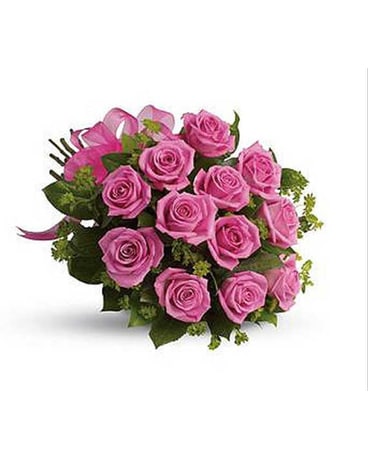 Dozen Pink Roses