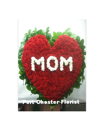 Mom Standing Heart