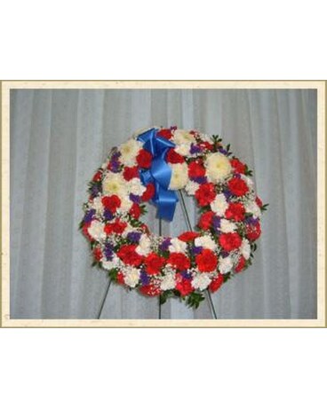floral wreath
