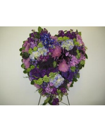 shades of purple heart