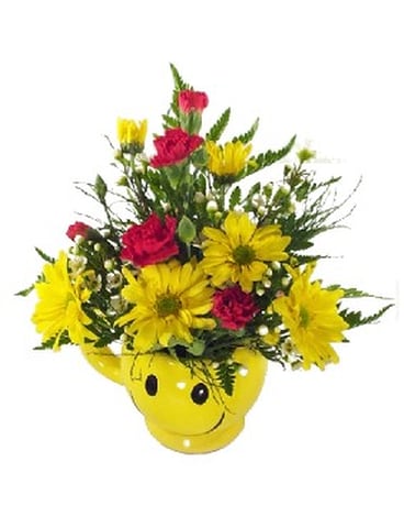 Small Smiley Mug Arrangement