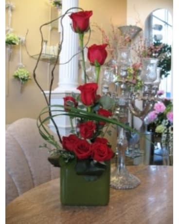 High Style Rose Arrangement