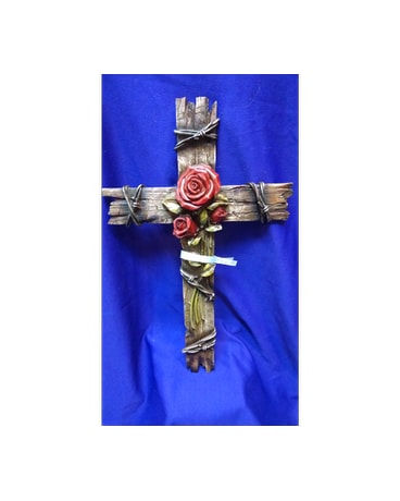 Large Rose Cross