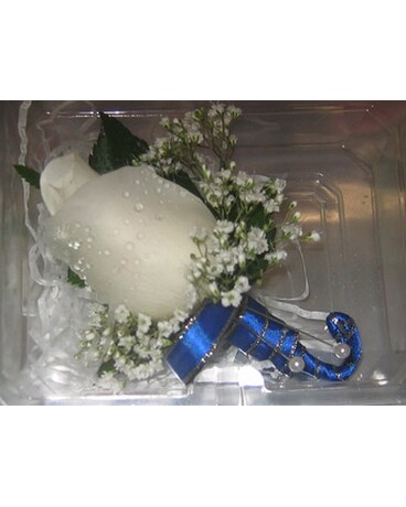 White Boutonnière