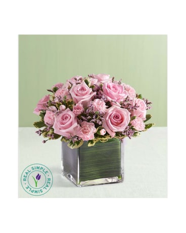 Pink Rose Fancy by Real Simple® Flower Arrangement