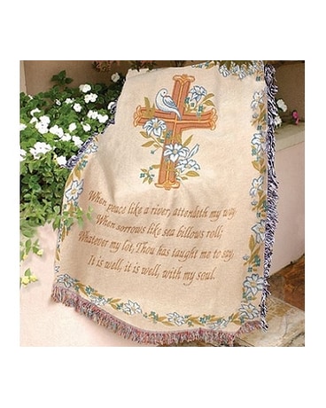 Tapestry Throw - It Is Well