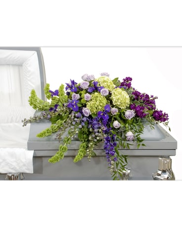 Bold Mix Casket Spray