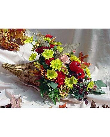 Autumn Cornucopia Arrangement