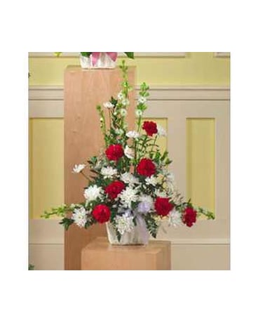 Tribute in Red and White