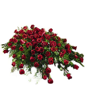 Rose Casket Cover - Large