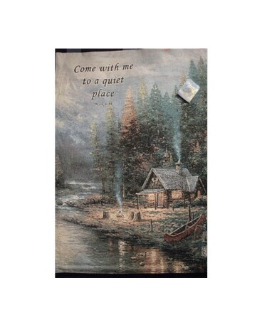 Thomas Kinkade Afghan