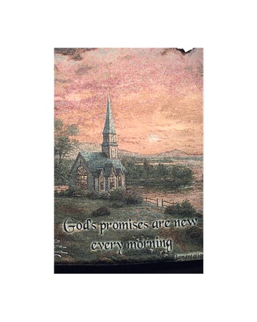 Thomas Kinkade Afghan