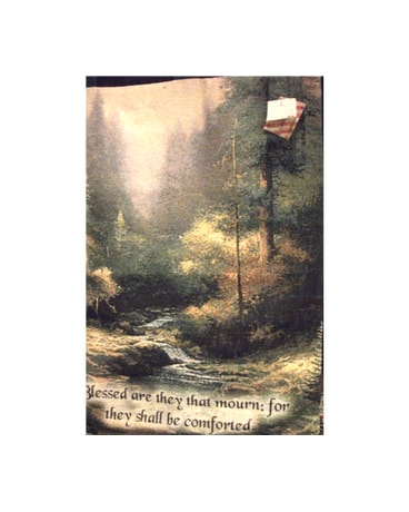 Thomas Kinkade Afghan
