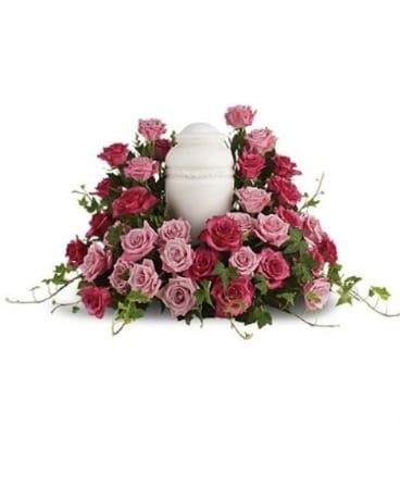 Bed of Pink Roses