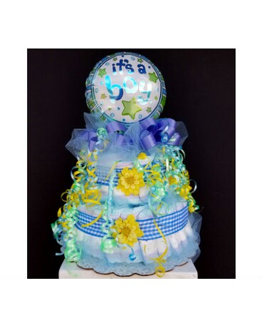 Diaper Cake - Boy