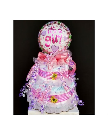 Diaper Cake - Girl
