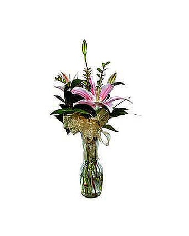 Stargazer-Lily-in-Clear-Glass-Bud-Vase