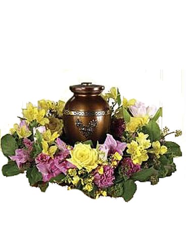 Spring Cremation Wreath