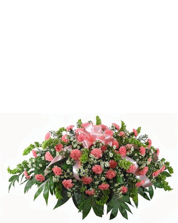 Love's Garden Garden-Style Casket Spray