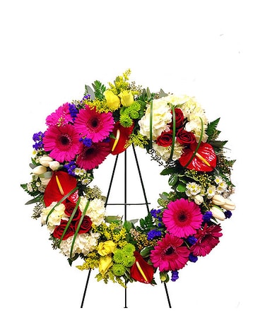Colorful Wreath