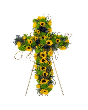 Sunflower Cross