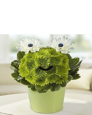 Froggy Flower Pail