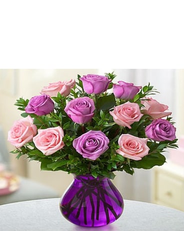 Rose Romance PInk and Purple