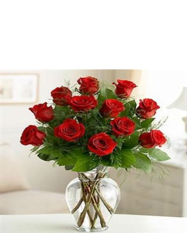 1Dz Red Roses
