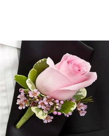 1-800-Flowers Pink Boutonniere