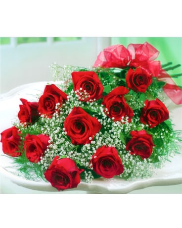 12 ROSES WRAPPED
