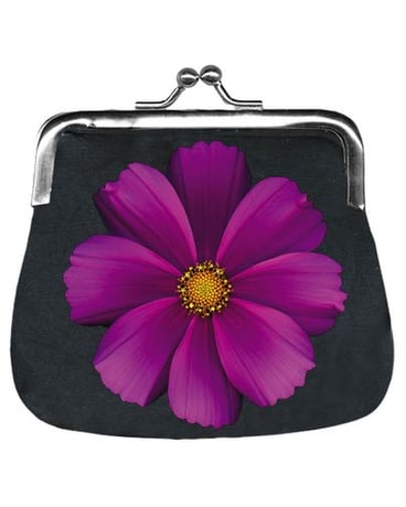Purple Cosmo Coin Purse