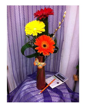 Gerbera Trio