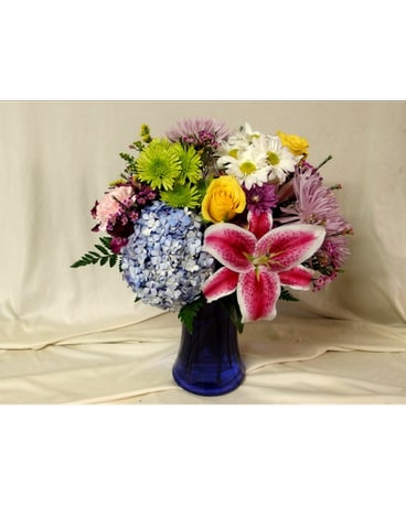 Bright Impressions Vase Arrangement