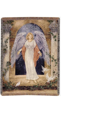 Guardian Angel Tapestry Throw