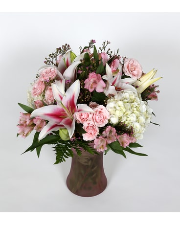 Perfect Pink Vase Arrangement