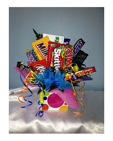 Candy Bar Arrangement