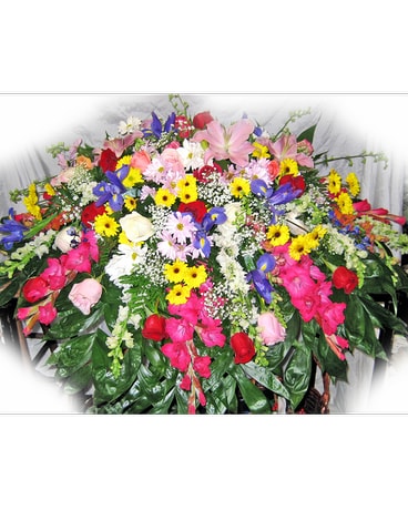 Heaven's Meadow Casket Spray