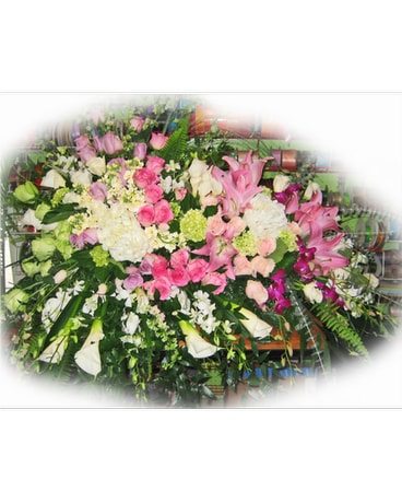 Elegant Grandeur Casket Spray