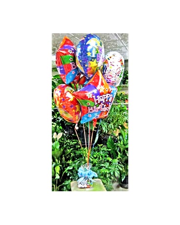 Happy Birthday Cupcake Balloon Bouquet 🧁 – Lush Balloons