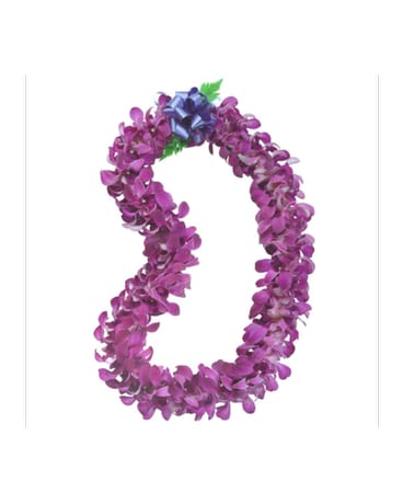 Double Purple Lei