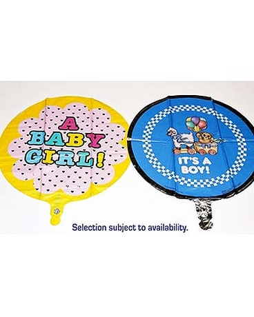 New Baby Mylar Balloons