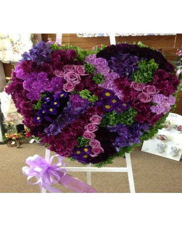 Solid Purple Heart