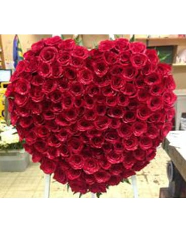 Solid Rose Heart
