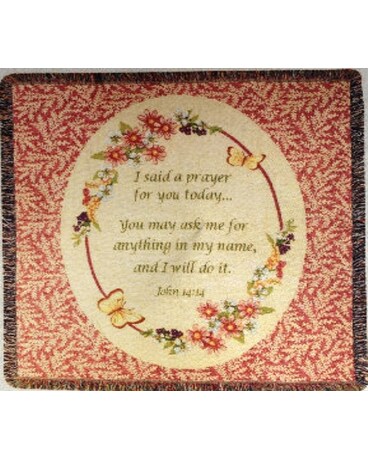 Sympathy Afghan Throws Delivery Fayetteville Ga Our Father S House Quick View I Said A Prayer