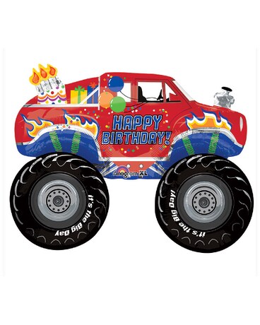 Monster Truck Flower Arrangement