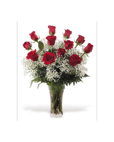 Dz. Red Roses Flower Arrangement