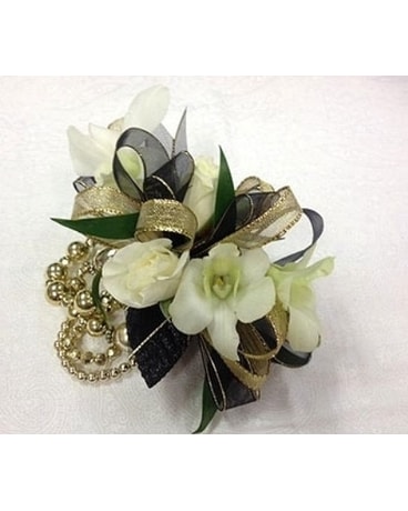 Orchid & Rose Corsage 2