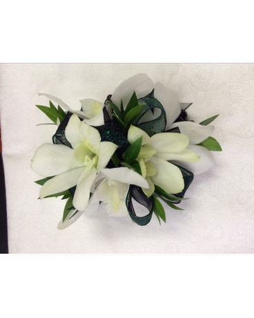 Dendrobium Orchids Wristlet